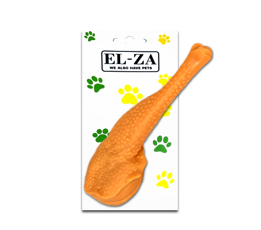 EL-ZA Іграшки гумові Гомілка 18см