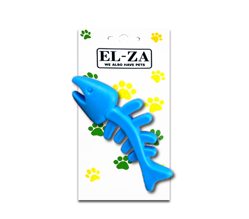 EL-ZA Рибка гумова 13см