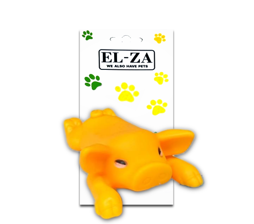 EL-ZA Іграшки гумові Хрюшка 12см
